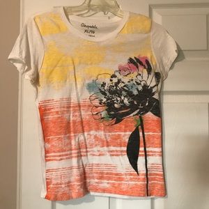 White Aeropostale graphic Tee XL